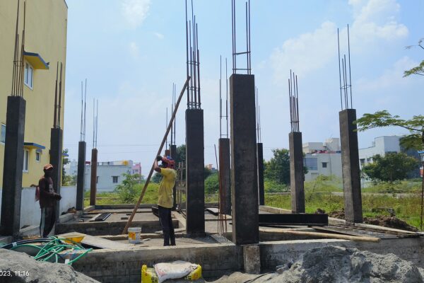 Reinforced structural construction work for durable building projects