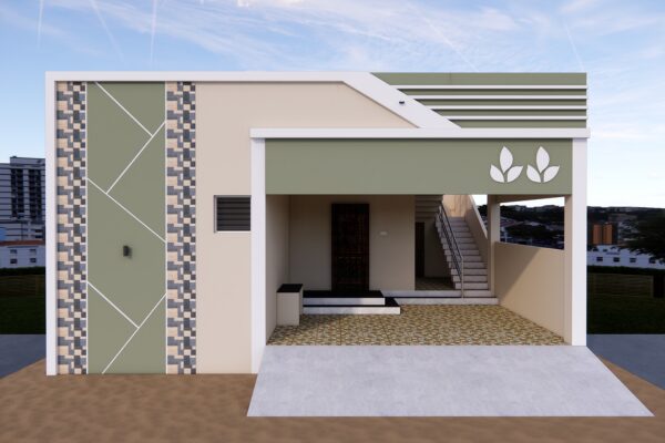 Residential renovation and new building construction in progress