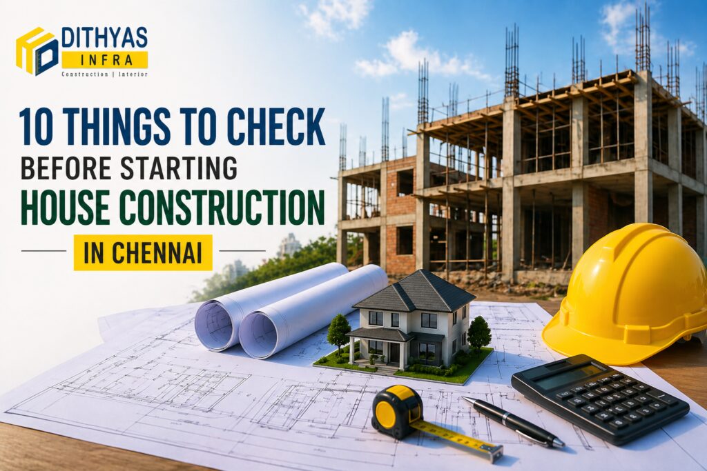 10 Things to Check Before Starting House Construction in Chennai