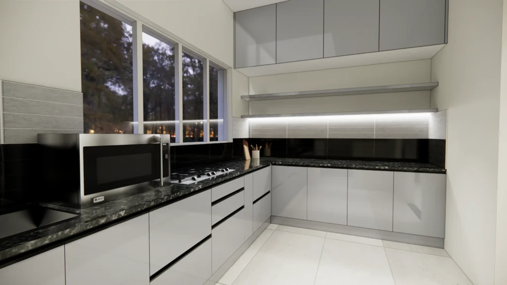 modular kitchen interior Chennai completed design