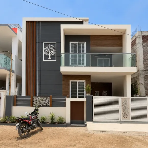High-quality residential construction project