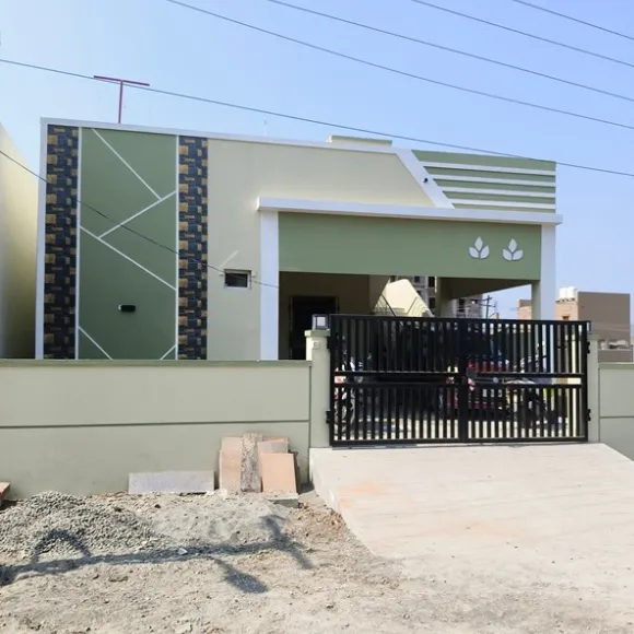 Premium villa construction project in progress