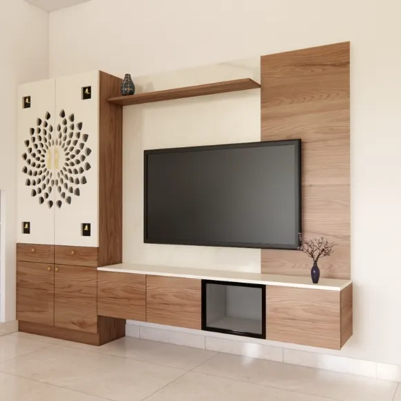 Modern TV unit design for living room