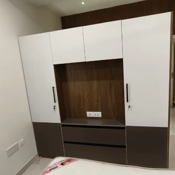 Custom TV unit designed for modern living room interiors