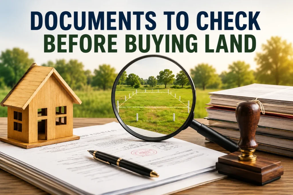 Documents to Check Before Buying Land