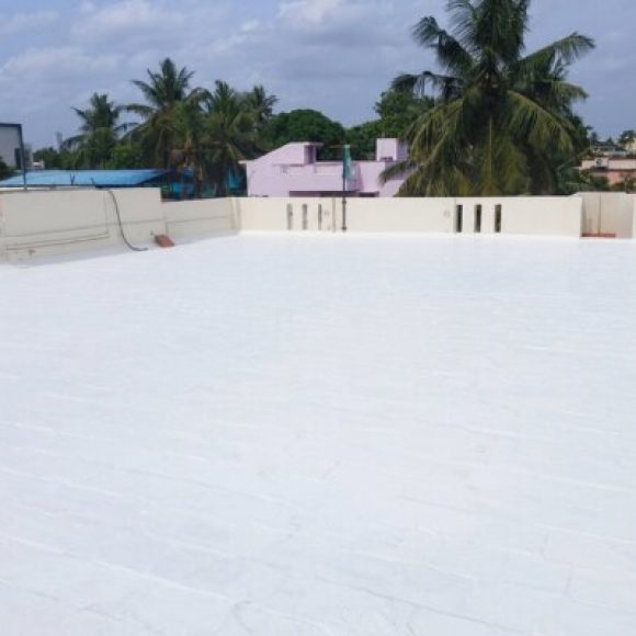 Exterior wall painting service protecting building from weather damage